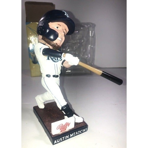 Austin Meadows Tampa Bay Rays Baseball MLB Tropicana Stadium Bobblehead … - Picture 3 of 8